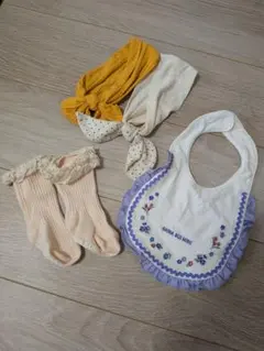 スタイと靴下・ヘアバンドセット