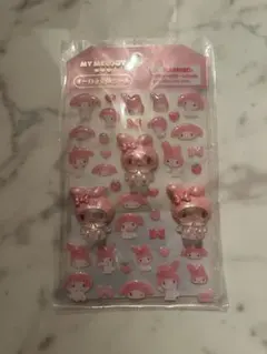 マイメロディ オーロラ立体シール