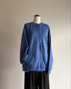 90s Haband Sweat Snap Cardigan Blousonのサムネイル