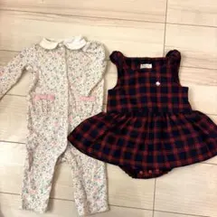 ロンパース　ワンピース　2点セット