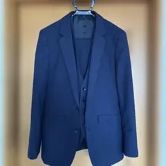 3ピーススーツ⭐︎SUIT SELECT ネイビー 千鳥 M AB5