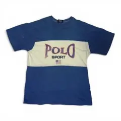 90s-00s polo sports tシャツ　フェード