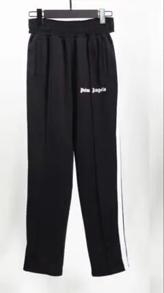 palm angels パンツ　ブラック　S フレア　dripのサムネイル