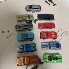 ミニカー 12台セット 多色