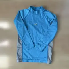 mont-bell 青 長袖ラッシュガード 120cm