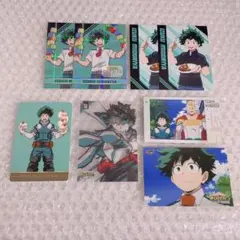 ヒロアカ 緑谷出久 紙類 アニメイトフェア 特典 クリアカード スナップマイド