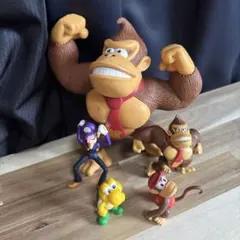 ドンキーコング マリオ　フィギュアセット