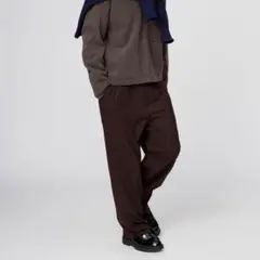 ユニクロ C　イージーワイドテーパードパンツ