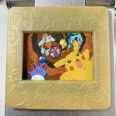 ポケモン ピクチャーフレーム meiji pokemon ピカチュウ マリル