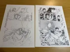【超希少当選品】複製原画　複製原稿　シティーハンター　ネーム