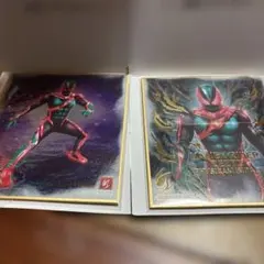 仮面ライダー 色紙ART GP4 フラットガシャポン　仮面ライダーゼッツ