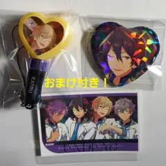 あんスタ スタフォ二 ミニペンラ 羽風薫 ハートホロ缶バッジ 朔間零 ステッカー