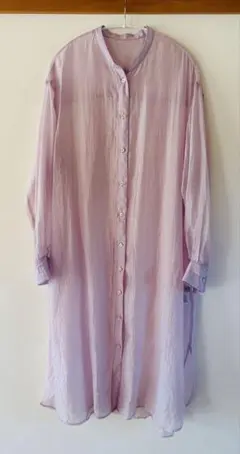 PARIGOT 春夏　シアー ロングシャツワンピースのサムネイル
