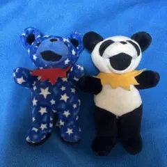 レトロ グレイトフルデッドベア 2点セット