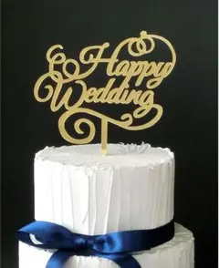 ケーキトッパー　Cake topper ウェディングケーキ　結婚式