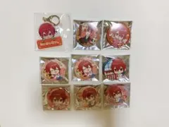 となりの坂田。　缶バッジ　キーホルダー　さかわん　春ツ