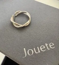 Jouete フォークピンキー ツイスト シルバー リングのサムネイル