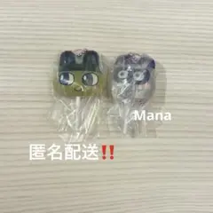 たまごっち　カラフルキャンディチャーム　まめっち　ますくっち　2点セット