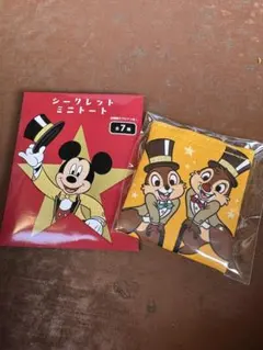 シークレットミニトート　25周年　東京ディズニーリゾート店限定　チップ&デール