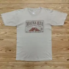 希少 Hanes MAUNA KEA COFFEE CO. Tシャツ ベージュS