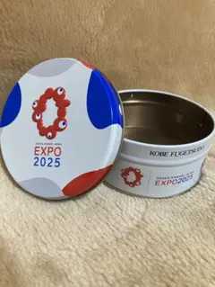 EXPO 2025ミニゴーフル缶ストロベリー大阪万博ミャクミャク【缶のみ】赤白青