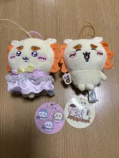 新品タグ付き ちいかわ てんし♡あくま てんしな大きめマスコット シーサー