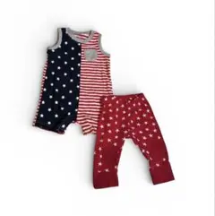 Carter's 星柄ロンパースとパンツセット 80サイズ