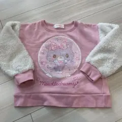 ミュークルドリーミー トレーナー スウェット 120 スパンコール キッズ