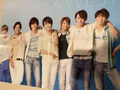 MYOJO 付録ポスター　Kis-My-Ft2 ジャニーズWEST