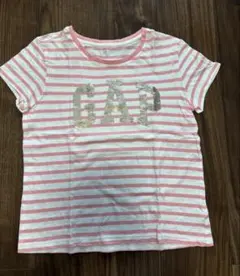 GAP Kids ボーダー スパンコール Tシャツ 160 xxlのサムネイル
