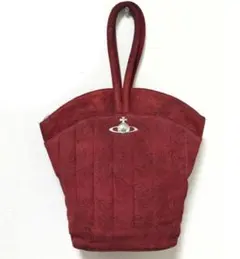 ヴィヴィアンウエストウッド　本革　レッド　花柄