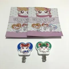 とっとこハム太郎 アクリルヘアクリップ セリア ダイソー のっぽくん かぶるくんのサムネイル