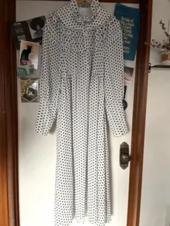 Topshop フリル　ポルカドット　ドレスのサムネイル