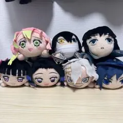 鬼滅の刃 寝そべりぬいぐるみ7体セット