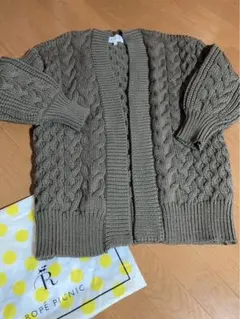 ROPÉ PICNIC ロペピクニック　ニットカーディガン　M