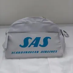 【ビンテージ】エアラインバッグ　スカンジナビア航空 SASスカンジナビア航空 1970's エアラインショルダーバッグ