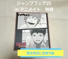 ジャンプフェアinアニメイト2025　購入特典　ハイキュー！！
