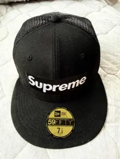 Supreme NEWERA 59FIFTY キャップ ネイビー 7 1/2 - メルカリ