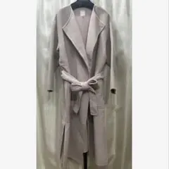 【Te chichi】一回着用⭐︎ノーカラーリバーコート/M/ベージュ