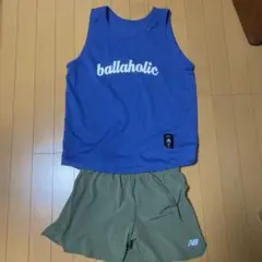 ballaholic タンクトップ M & New Balance バスパンs