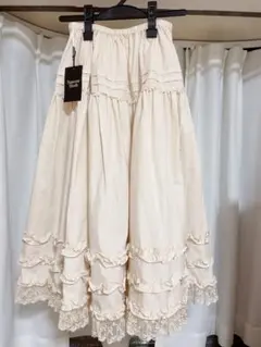 未着用　Innocent World ペチスカート　生成　タグ付き