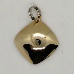 ☆1-⑩ パーツ ゴールドカラー スクエア チャーム ペンダントトップ