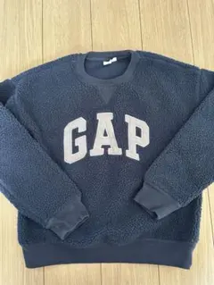GAP ネイビー フリース トレーナー キッズ　レディース