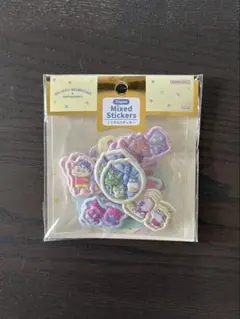 サンリオ キャラクターズ はぴだんぷい×クレヨンしんちゃん ミックスステッカー