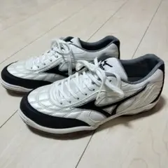 Mizuno美品✨️ サッカーシューズ ホワイト/ブラック24.5cm