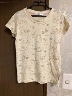 すみっコぐらし　１４０　半袖　Tシャツ イエローのサムネイル