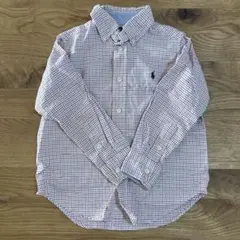 Ralph Lauren 110cm チェック　シャツ