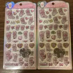 エスターバニー　うるちゅるポップシール2個セット