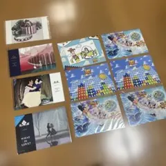 ディズニー　ポストカード　プリンセス