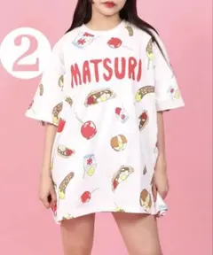 2 プニュズ　tシャツ まつり　祭り